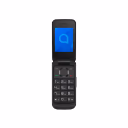 Alcatel 20.57, Clamshell, Dual SIM, 6.1 cm (2.4"), 0.3 MP, 970 mAh, Black