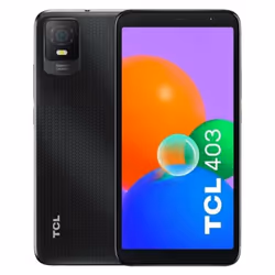 TCL 403, 15.2 cm (6"), 2 GB, 32 GB, 8 MP, Android 12 Go edition, Black