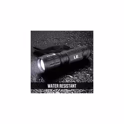 LE LED Torch, Powerful Handheld Flashlight, Super Bright, Pocket Size, Suit for Camping, Cycling, Running, Dog Walking and More Outdoor Use, 6 AAA
