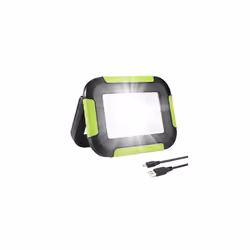 LE 10W Portable Work Light, USB Rechargeable LED Camping Light, 1000 Lumens, 3 Modes, Power Bank, Water Resistant Outdoor Flo ...