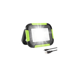 LE 10W Portable Work Light, USB Rechargeable LED Camping Light, 1000 Lumens, 3 Modes, Power Bank, Water Resistant Outdoor Flood Light for Emergen