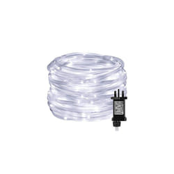 LE Rope Lights Mains Powered, Waterproof Outdoor String Lights, 10M 100 LED, Daylight White, Timer, Low Voltage, 8 Modes for Indoor Outdoor, Garden,