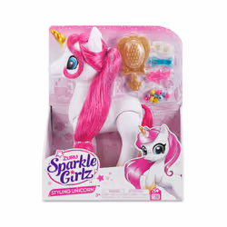 Sparkle Girlz Unicorn Styling Set, 3 yr(s), Multicolour