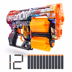 XSHOT Skins Dread Dart Blaster - Boom (12 Darts), Toy blaster, 8 yr(s), 700 g