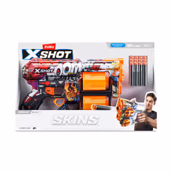 XSHOT Skins Dread Dart Blaster - Boom (12 Darts) ZURU