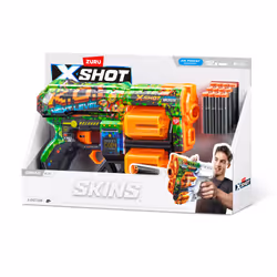 XSHOT Skins Dread Dart Blaster - K.O.(12 Darts) ZURU