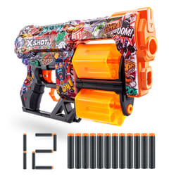 XSHOT Skins Dread Dart Blaster - Sketch (12 Darts) ZURU