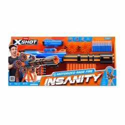 XSHOT Insanity Motorized Rage Fire (72 Darts) ZURU