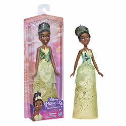 Disney Princess Royal Shimmer Tiana Doll Fashion Doll with Skirt and