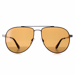 Ted Baker Sunglasses TB1691 Maeve 901 Gunmetal with Black Painted Rim Brown