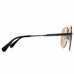 Ted Baker Sunglasses TB1691 Maeve 901 Gunmetal with Black Painted Rim Brown