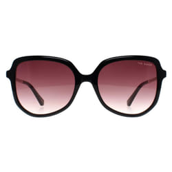Ted Baker Sunglasses TB1717 Kiera 001 Black Brown Gradient