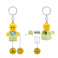 LEGO Iconic Baby Minifigure Key Light - LEGKE209H