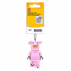 LEGO Iconic Pig Suit Guy Minifigure Key Light - KE212H