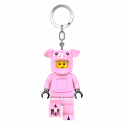 LEGO Iconic Pig Suit Guy Minifigure Key Light - KE212H