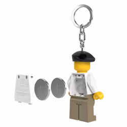 LEGO Iconic Artist Minifigure Key Light LEGKE216H