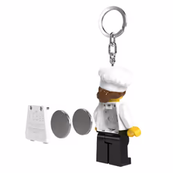 LEGO Iconic Gourmet Chef Minifigure Key Light -LEGKE218H