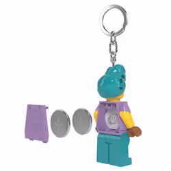 LEGO Iconic Ceramic Girl Minifigure Key Light - LEGKE225H