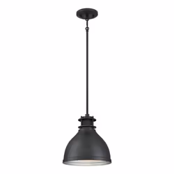 Westinghouse 6326840, Flexible mount, Black, Black, Matte Brushed Gun Metal, Cone, Bathroom, Bedroom, Kitchen