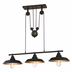 Westinghouse 6332540, Flexible mount, Bronze, Bronze, Oil Rubbed Bronze, Round, Dining room, Kitchen
