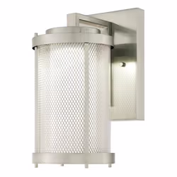 Westinghouse Skyview, Outdoor wall lighting, Brushed steel, IP44, Facade, Weather resistant, CE, Reach, RoHs