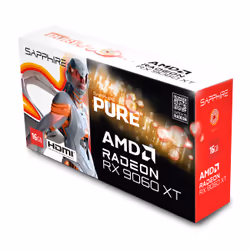 Sapphire PURE AMD Radeon RX 9060 XT GPU 16 GB GDDR6 - Additional view 6