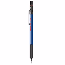 Rotring 2164105, Blue, Acrylonitrile butadiene styrene (ABS), HB, Hexagonal, Stainless steel, 0.5 mm