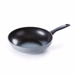 OXO Wok, Non Stick Open Wok Pan with Soft Touch Handle - Induction & Oven Safe Cookware - 28 cm, Black Wok 28 cm/3.6l