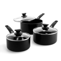 GreenPan Cambridge 3 Piece Saucepan Set