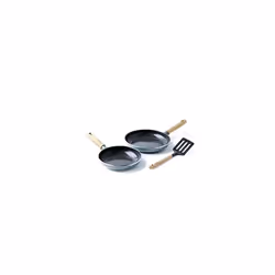 GreenPan Frying Pan Set with Slotted Turner, Non Stick, Toxin Free Ceramic Pans - Induction, Oven & Dishwasher Safe Cookware  ...