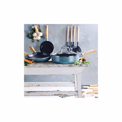 GreenPan Mayflower 24cm Saute Pan With Lid