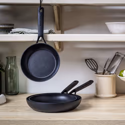 KitchenAid Classic Forged Non-Stick 20cm Frying Pan, Black