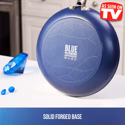 Blue Diamond Ceramic Non-stick Skillet Pan - Induction and Oven safe - 26 cm  Blue