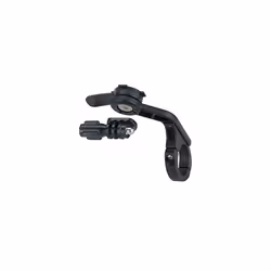 MountCase Forward Bike Mount with Adjustable Arm and 360 Degree Rotation, Black