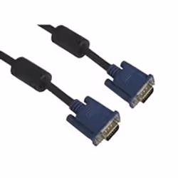 VCOM VGA/VGA M/M 3m VGA cable VGA (D-Sub) Black - Additional view 2