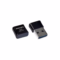 Philips USB 3.0 Pico Edition Flash Drive 32GB Pen Drive - Black
