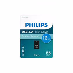 Philips USB 3.0 Pico Edition Flash Drive 16GB - Black