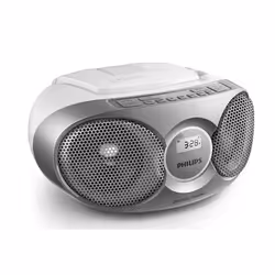 Philips CD Soundmachine AZ215S/05, FM, Player, CD, Fast Backward, Fast forward, Next, Previous, Program, Repeat, Shuffle, Gre ...