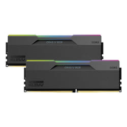 Klevv 32GB (2X16GB) 6000MHz CL30 DDR5 GAMING RAM MODULE 30-36-36-76 1.35V CRAS V RGB KIT