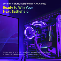 Klevv 32GB (2X16GB) 6000MHz CL30 DDR5 GAMING RAM MODULE 30-36-36-76 1.35V CRAS V RGB KIT - Additional view 6