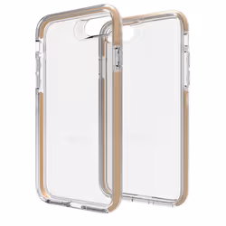 GEAR4 Piccadilly, Cover, Apple, iPhone 7, 11.9 cm (4.7"), Gold, Transparent