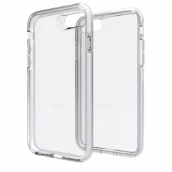 GEAR4 Piccadilly, Cover, Apple, iPhone 7, 11.9 cm (4.7"), Silver, Transparent
