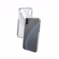 GEAR4 Victoria mobile phone case 14.7 cm (5.8") Cover Blue, Transparent
