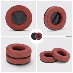Brainwavz ROUND Replacement Memory Foam Earpads - Suitable For Many Other Large Over The Ear Headphones - Sennheiser, AKG,...