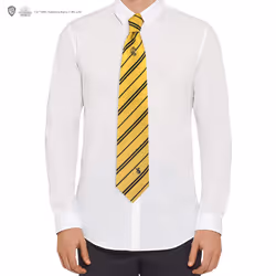 Cinereplicas Harry Potter - Necktie Deluxe Hufflepuff - Official License