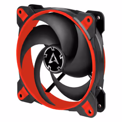 ARCTIC BioniX P120 (Red) – Pressure-optimised 120 mm Gaming Fan with PWM PST, Fan, 12 cm, 200 RPM, 2100 RPM, 0.45 sone, 114.7 ...