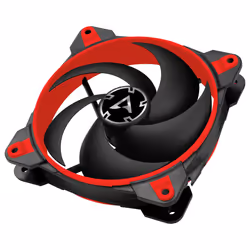 ARCTIC BioniX P120 (Red) – Pressure-optimised 120 mm Gaming Fan with PWM PST