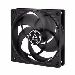 ARCTIC P12 PWM (Black/Transparent) Pressure-optimised 120 mm Fan with PWM, Fan, 12 cm, 200 RPM, 1800 RPM, 0.3 sone, 95.65 m³/ ...