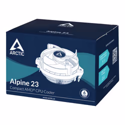 ARCTIC Alpine 23 - Compact AMD CPU-Cooler Processor Air cooler 9 cm Aluminium, Black 1 pc(s) - Additional view 7