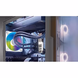 ARCTIC P12 PWM PST A-RGB 0dB - Semi-Passive 120 mm Fan with Digital A-RGB in white - Additional view 6